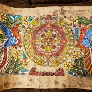 Amate Bark Paper Mayan Calendar